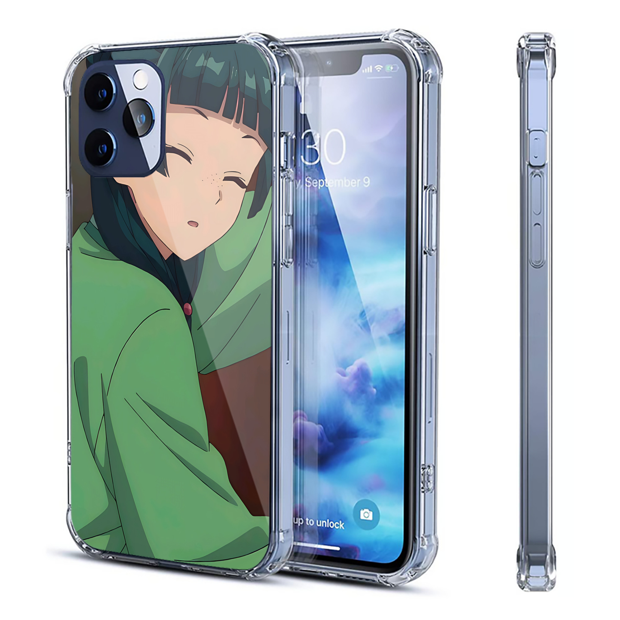 （画像用） 薬屋のひとりごと The Apothecary Diaries 【iPhone 12シリーズ対応】透明スマホケース（クリアソフトケース）